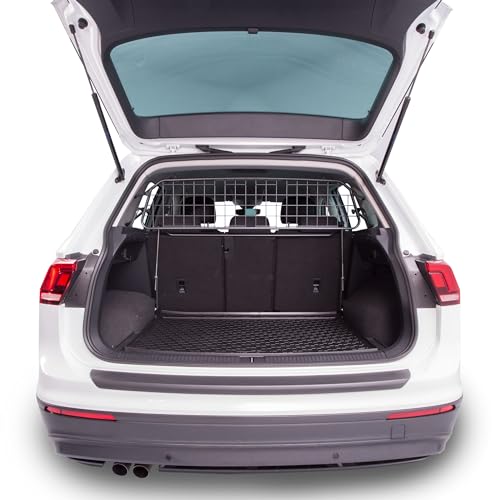 Travall Guard Hundegitter Kompatibel Mit Volkswagen Tiguan (Ab 2016) TDG1486 - Maßgeschneidertes Trenngitter in Original Qualität