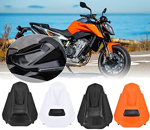 LoraBaber Motorrad Duke790 Kunststoff Beifahrersitz Verkleidung Abdeckung Motorhaube Heckabdeckung für KTM Duke 790 Zubehör (Orange)