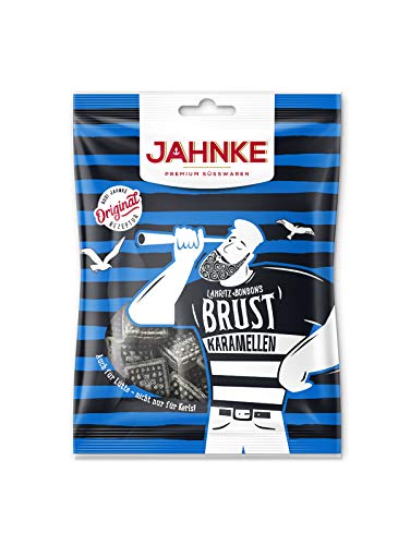 Jahnke Brustkaramellen Lakritz Bonbons 24 x 150g