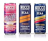NOCCO BCAA Drink Variety Pack inkl. Pfand - No Carbs Company Fitness Drink (3)