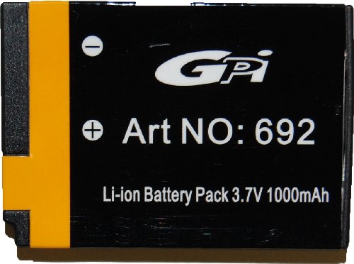 Bilora GPI 692 Li-Ion Akku für Kodak KLIC 7003