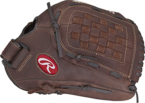 Rawlings Player Preferred Baseball Glove, Regular, Slow Pitch Pattern, Basket-Web, 12-1/2 Inch