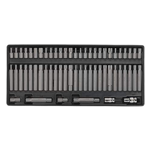 Tool Tray with Security TRX-Star*/Hex/Ribe/Spline Bit Set 60pc