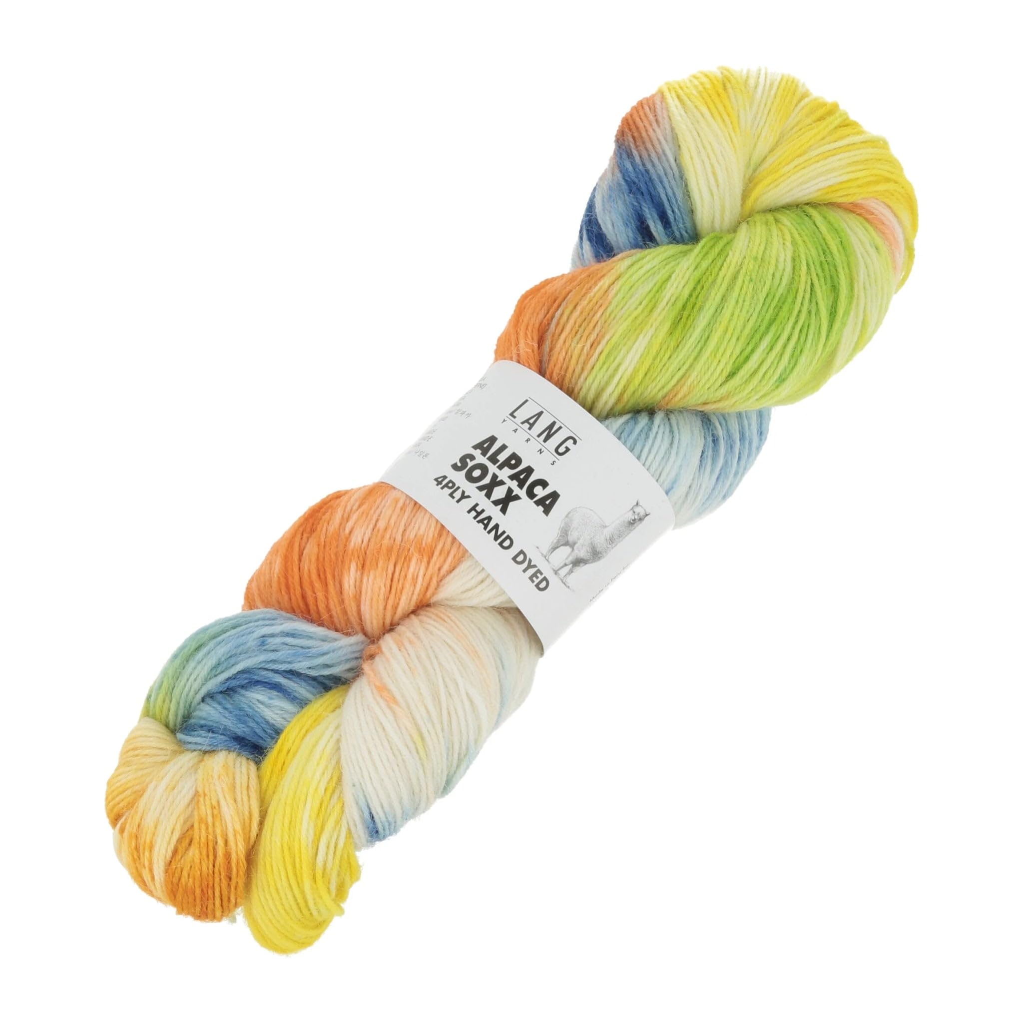 Lang Yarns Alpaca Soxx 4-ply Hand-dyed 1132.0003