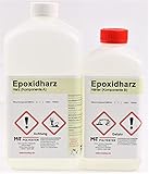3 kg 2K-Epoxidharz- Das glasklare Giessharz Transparent Epoxi UV-Stabilisiert