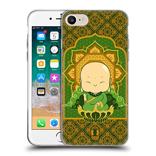 Head Case Designs Abhaya Klein Buddha Soft Gel Handyhülle Hülle kompatibel mit Apple iPhone 7/8 / SE 2020 & 2022