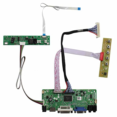 HDMI DVI VGA Audio LCD Controller Board für 54,6 cm (2,5 Zoll) 58,4 cm 23,6 Zoll 1920x1080 LM215WF4-TLE9 LM230WF5-TLD1 M236HGE-L10 30 Pins LCD Bildschirm