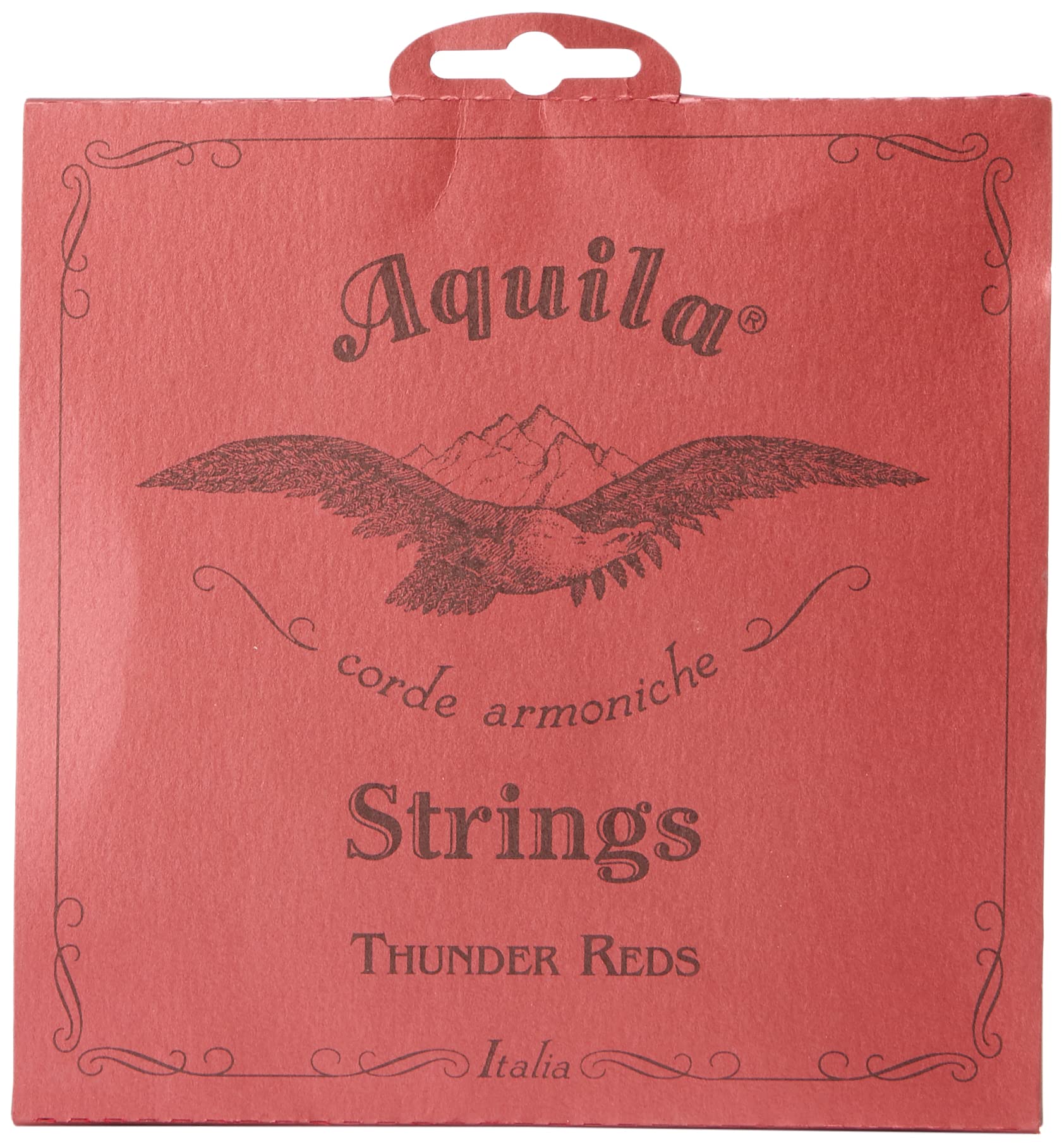 Aquila 91U Bass-Ukulele 4 string Red Series 91U, Thundergut, EADG