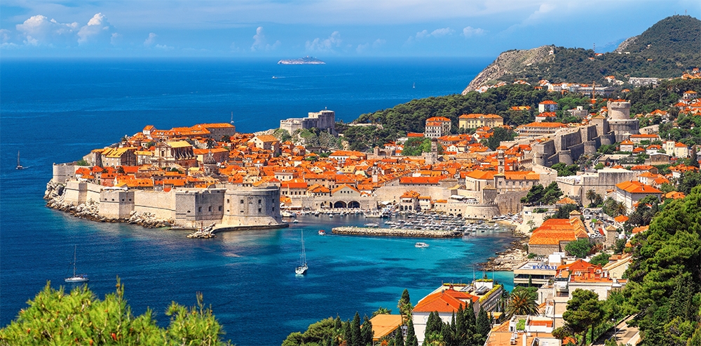 Castorland Dubrovnik, Kroatien 4000 Teile Puzzle Castorland-400225