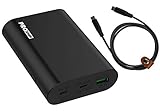 Pro User Powerbank 15000mAh: super schneller Hochleistungs-Akku mit Total 63W, USB-C Power Delivery 30W und USB-A QC, inkl. USB Kabel und Travel Case: lädt kleine Laptops, MacBook, iPad, Smartphone