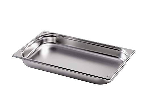 Gastro-Bedarf-Gutheil Gastronormbehälter GN Behälter 1/1 150 mm Tief stapelbar Edelstahl Geeignet für Chafing Dish, Bain Marie, Saladette