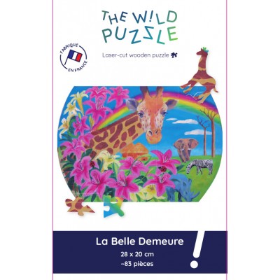 The Wild Puzzle Wooden Puzzle - A Beautiful Shelter 83 Teile Puzzle The-Wild-Puzzle-759818 3
