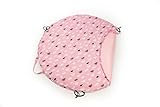 1buy3 Spieldecke, weich und bequem, Rosa + Wolken, 120 cm Durchmesser