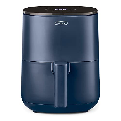 BELLA 3 L Touchscreen Air Fryer , Matte Blue