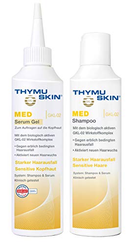 Thymuskin Med Set (1 X 200ml Shampoo + 1 X 200ml Serum Gel)