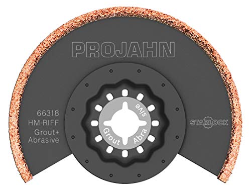 Projahn 66318 Starlock Fliesen-und Mörtelentferner, Carbide Technology, 85mm