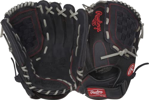 Rawlings Renegade BB/SB R125BGS-6/0 Handschuhe, 31,5 cm, für Rechtshänder