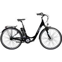 E Damenrad 28" E-Bike Pedelec Zündapp Green 3.7 Citybike Elektrofahrrad Fahrrad (grau, 48 cm)