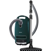 Miele Complete C3 Parquet Flex Power 12031740, Abschleppsauger mit Beutel mit hoher Saugleistung, HEPA-Filter, Parkettbürste und Fußsteuerung, Petrol