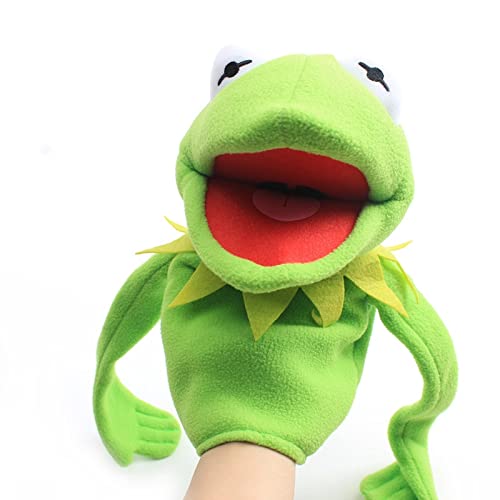 Laruokivi Kermit der Frosch Puppet Plüschtier Stofftier Show Toys Frosch Handpuppe Puppe Geburtstagsgeschenk