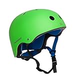 HUDORA 84108 - Skateboard-Helm, Scooter-Helm grün, Gr. 51-55, Skate Helm, Fahrrad-Helm