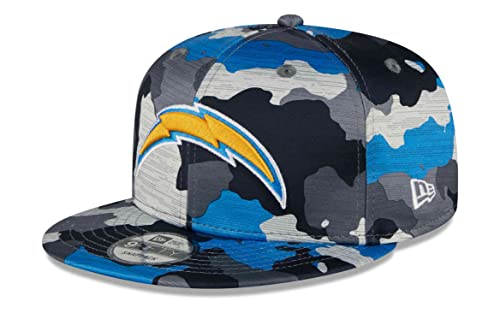 New Era Los Angeles Chargers On-Field 2022 NFL Training 9FIFTY Snapback Cap