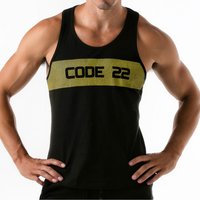 Code 22 T-Shirts & Poloshirts Tanktop Wide Stripe Code22