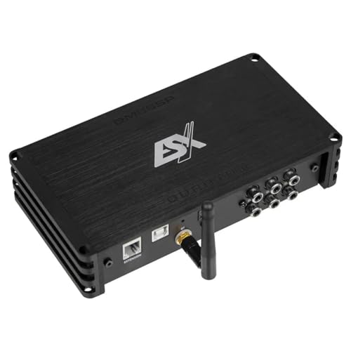 ESX QM66SP | Digitaler 6-Kanal Signalprozessor mit 6-Kanal Ausgang in schwarz