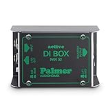 Palmer Musicals Instruments PAN 02 Aktive DI Box 1-Kanal