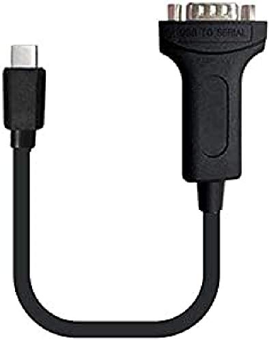 PremiumCord Adapter USB-C auf RS232, USB C 3.1 Stecker auf RS232 Stecker, USB 3.1 SuperSpeed, Länge 0,2m