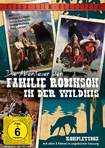 Die Abenteuer der Familie Robinson in der Wildnis - Komplettbox mit allen 3 Spielfilmen (Pidax Film-Klassiker) [3 DVDs]