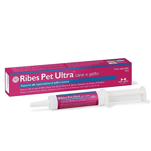 NBF Lanes | Johannisbeere Pet Ultra Hund und Katze, Paste 30 g, Unterstützung der Hautregeneration und Nebenwirkungen