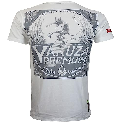 Yakuza Premium Herren T-Shirt 3512 Natur weiß L