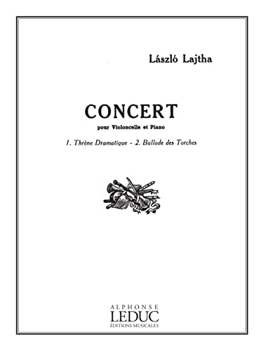 Laszlo Lajtha-Concert-Cello und Klavier-BOOK