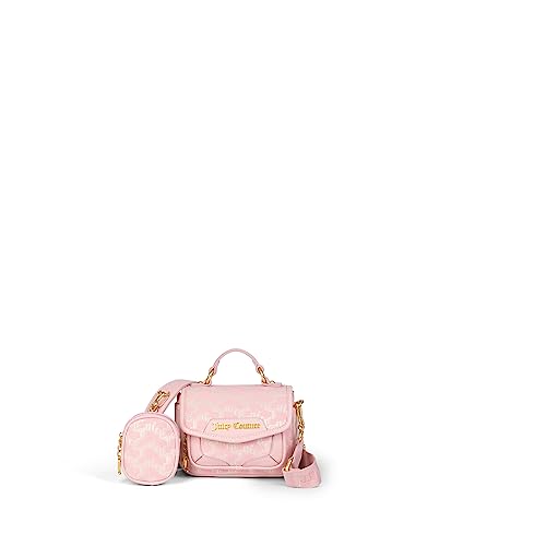 Juicy Couture - Umhängetasche WISTERIA aus Polyester, rose-weiß (18 X 7 X 15 cm)