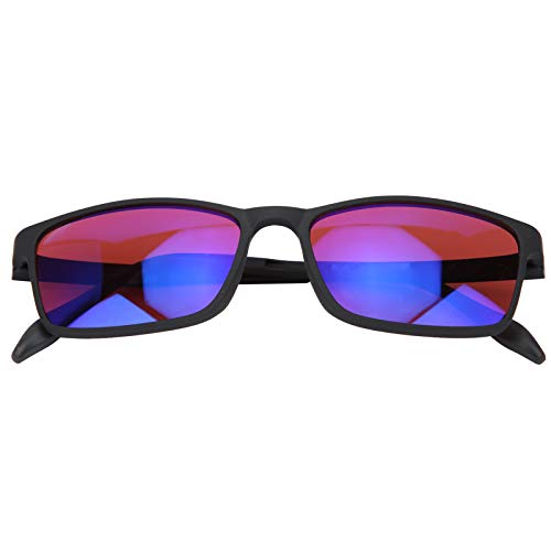 Bnineteenteam Farbenblinde Brille, Rot Grün Farbe Blindbrille Farbschwäche Korrekturbrille Sehkraftverbesserung Sonnenbrille
