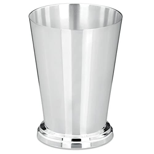 SILBERKANNE Becher Vase Hamburg glatt H 14 cm Premium Silber Plated edel versilbert. Cocktail Becher für Mojito, Mint Julep und andere Getränke gut geeignet