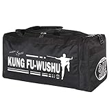 XL Sporttasche Mein Sport Kung Fu Wushu Star, Tasche, Trainingstasche, Kungfutasche Bag, schwarz, 70 x 32 x 30 cm Motiv Wu SHU