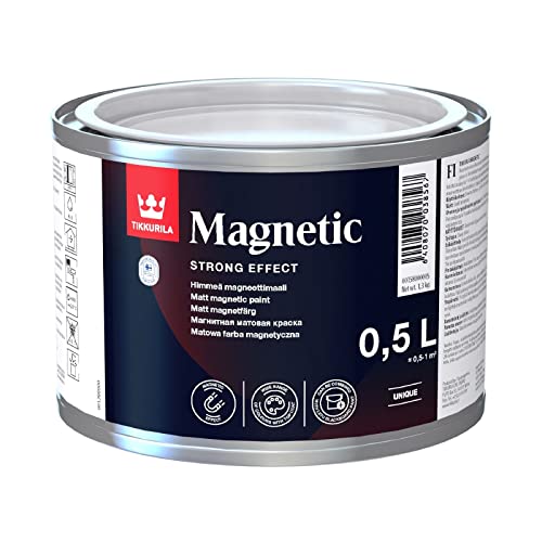 TIKKURILA Magnetische Innenfarbe mit Spezialeffekt, 0,5 Liter