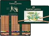 Faber-Castell 112160 - Buntstifte Set Pitt Pastell, 60er Metalletui