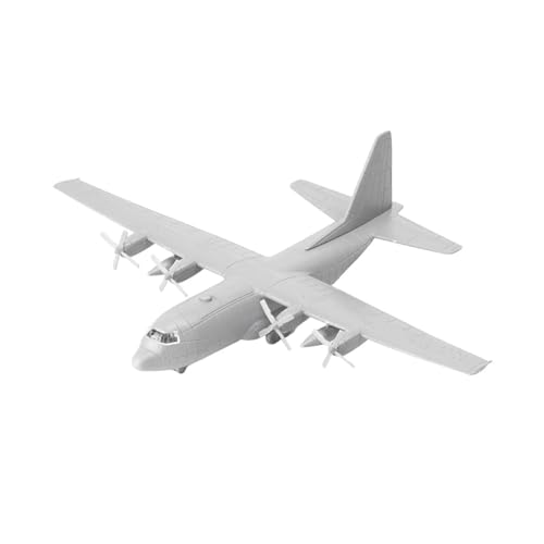 EUXCLXCL Für Transportflugzeugmodell 4D C130 für Sammeln dekorativer Lufttransportflugzeugmodellgeschenke 1/144