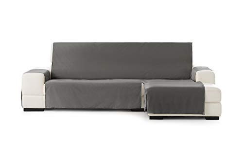 Eysa Somme Protect Wasserdichte und atmungsaktive Sofa überwurf, 100% Polyester, grau, 240 cm.