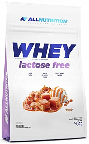 Allnutrition Whey Lactose Free, Caramel - 700 g
