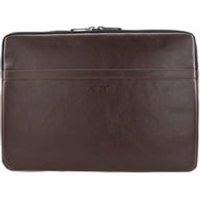 Acer Premium Notebook Tasche / Sleeve Case Bag Schutzhülle (bis 14 Zoll (35,5 cm), schmutz- und wasserabweisend, aus PU-Leder/Kunstleder, hochwertiges Design) braun