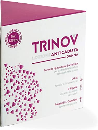 Trinov Anti-Fall-Lotion für Frauen | Kosmetische Behandlung Zur Bekämpfung Haarausfall Bei Damen | Dermatologisch Und Klinisch getestet | 30 ml Flasche