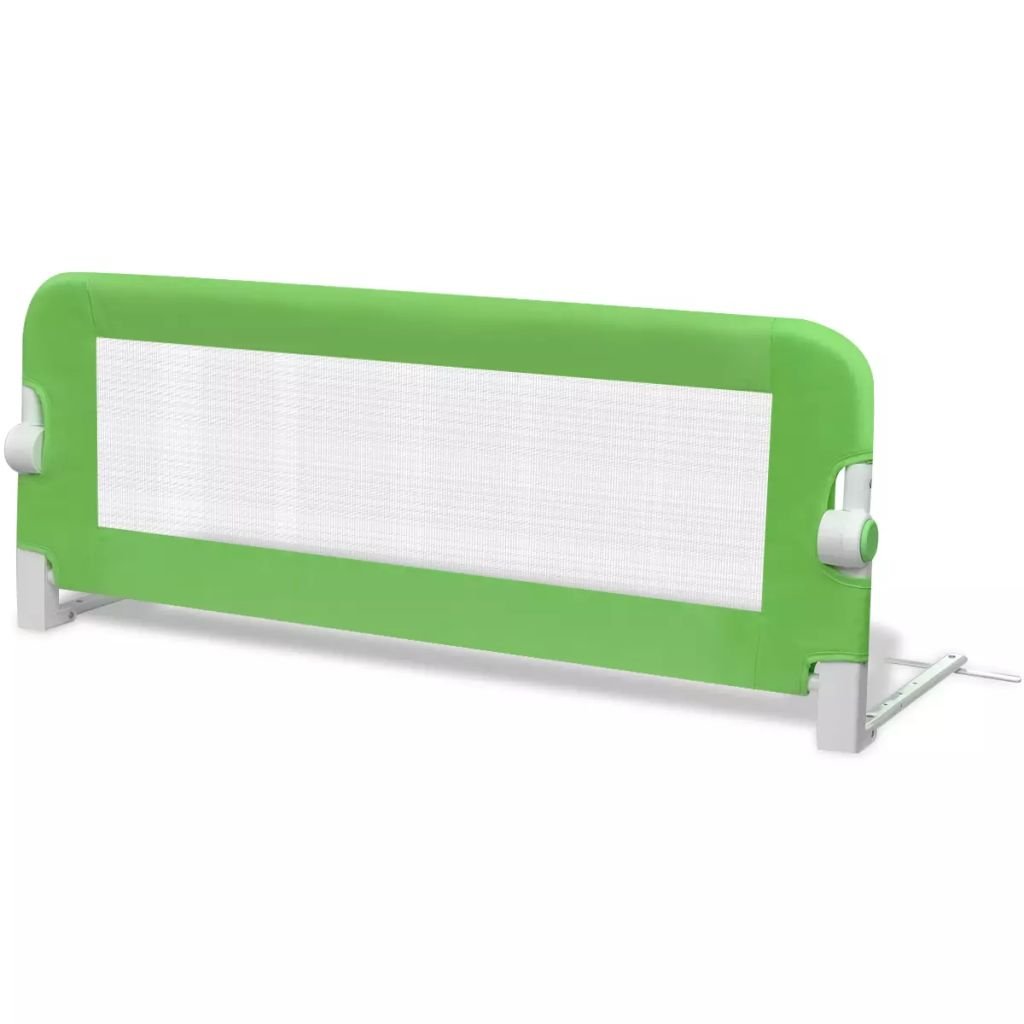 1st Safety Bettschutzgitter, Bettgitter Fallschutz beim Schlafen Klappbar passend für Kinder-Eltern-Bette (102 x 42cm, Grün)