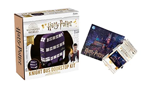 Harry Potter Türstopper-Strickset mit Harry Potter – Harry Potter – 50-teiliges Puzzle – Hogwarts Schule