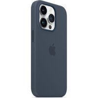 Apple - Case für Mobiltelefon - mit MagSafe - Silikon - Storm Blue - für iPhone 14 Pro (MPTF3ZM/A)