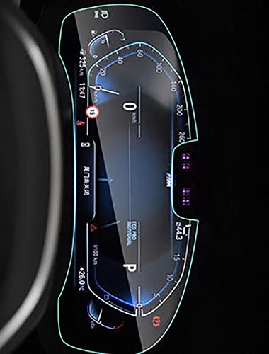 REXGEL Bildschirmschutz 12,5-Zoll-Auto-GPS-Navigationsfolie Für BMW G30 G31 Series5 2021 LCD-Bildschirm Schutzfolie Aus Gehärtetem Glas Anti-Kratz-Zubehör (Color : E)