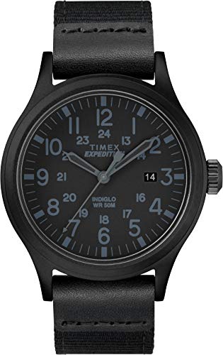 Timex Herren Analog Klassisch Quarz Uhr mit Stoff Armband TW4B14200